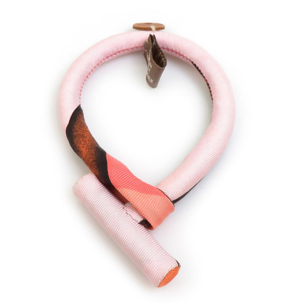 Petit H Bracelet Silk Multi Color Pink