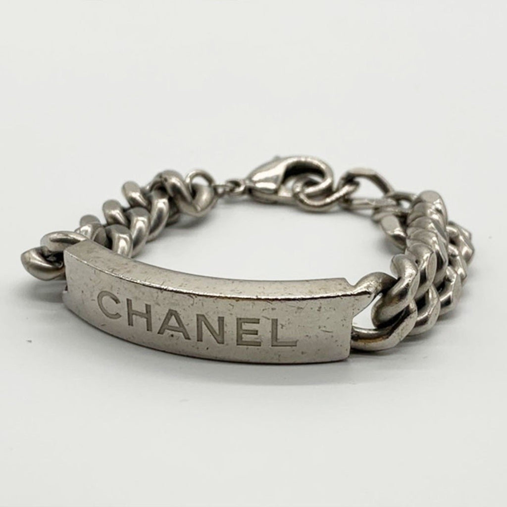 Bracelet Plate Metal Silver