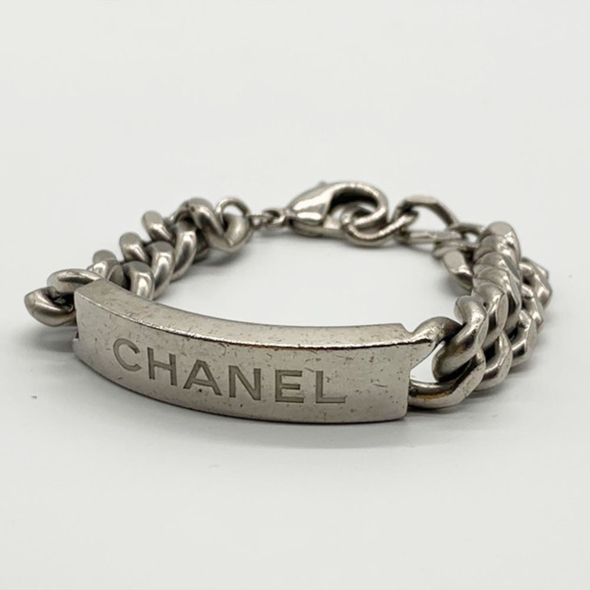 Bracelet Plate Metal Silver
