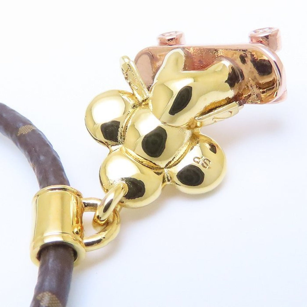 Vivienne Kickflip Bracelet Gold and Monogram