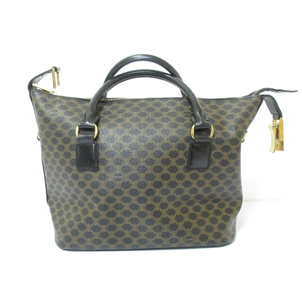 Vintage Duffle Bag Macadam Coated Canvas Large