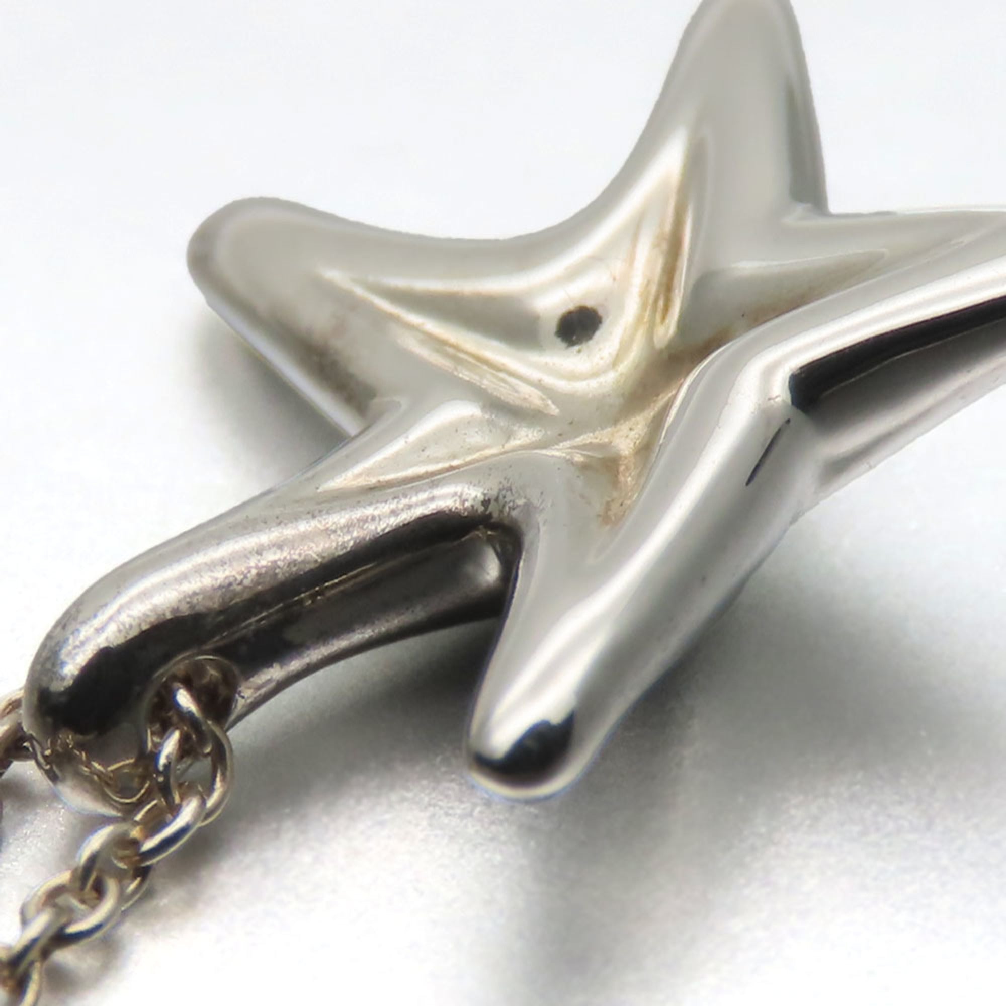 Elsa Peretti Pendant Necklace Sterling Silver 15.2mm