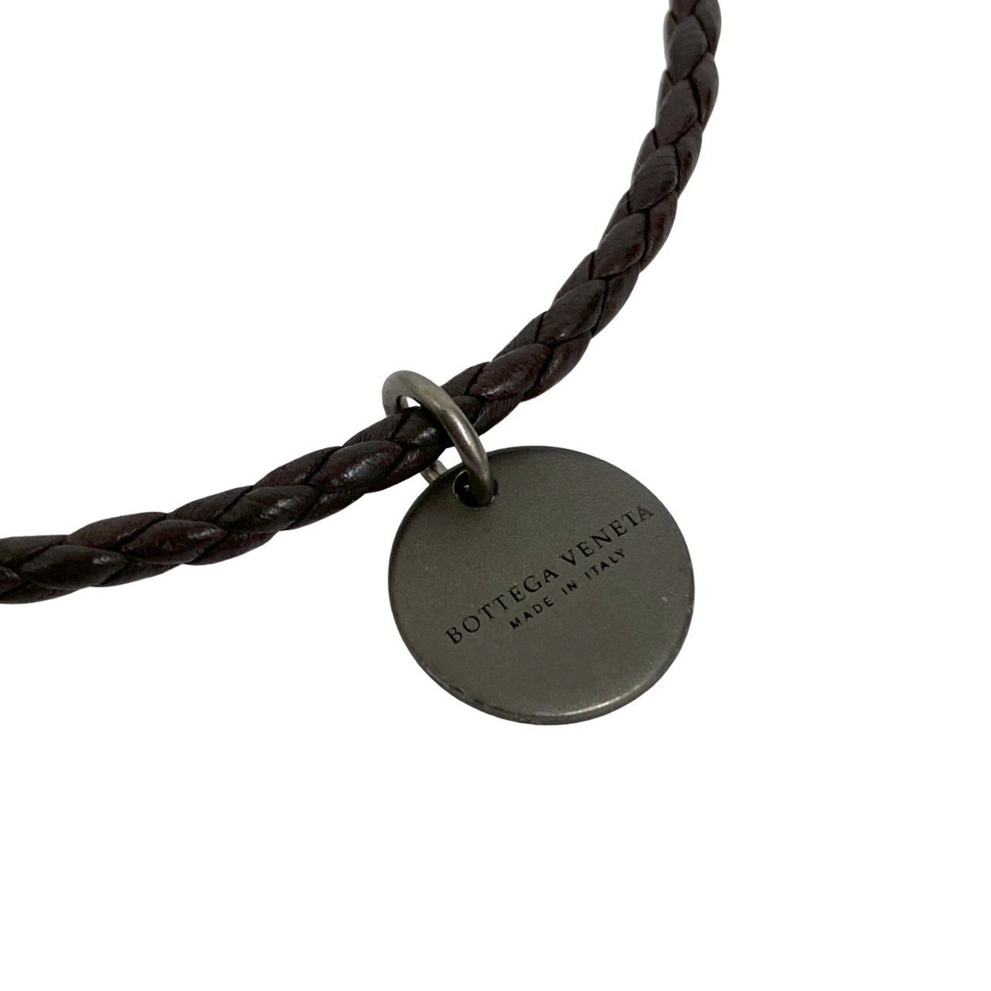Charm Bracelet Leather Brown