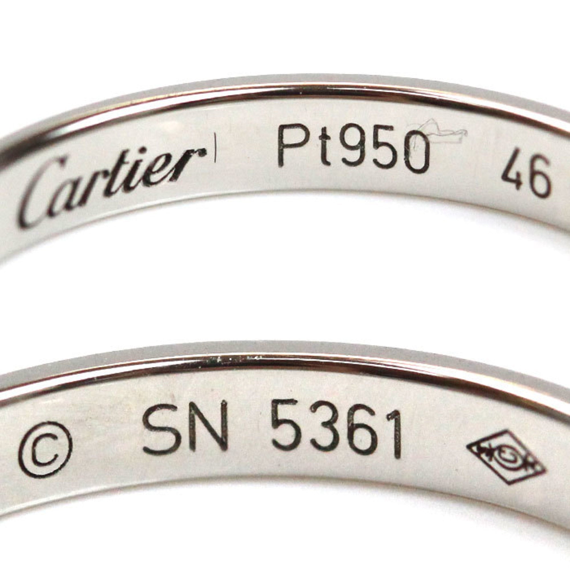 D'Amour Ring Watch Platinum 950 with Diamond 3.5