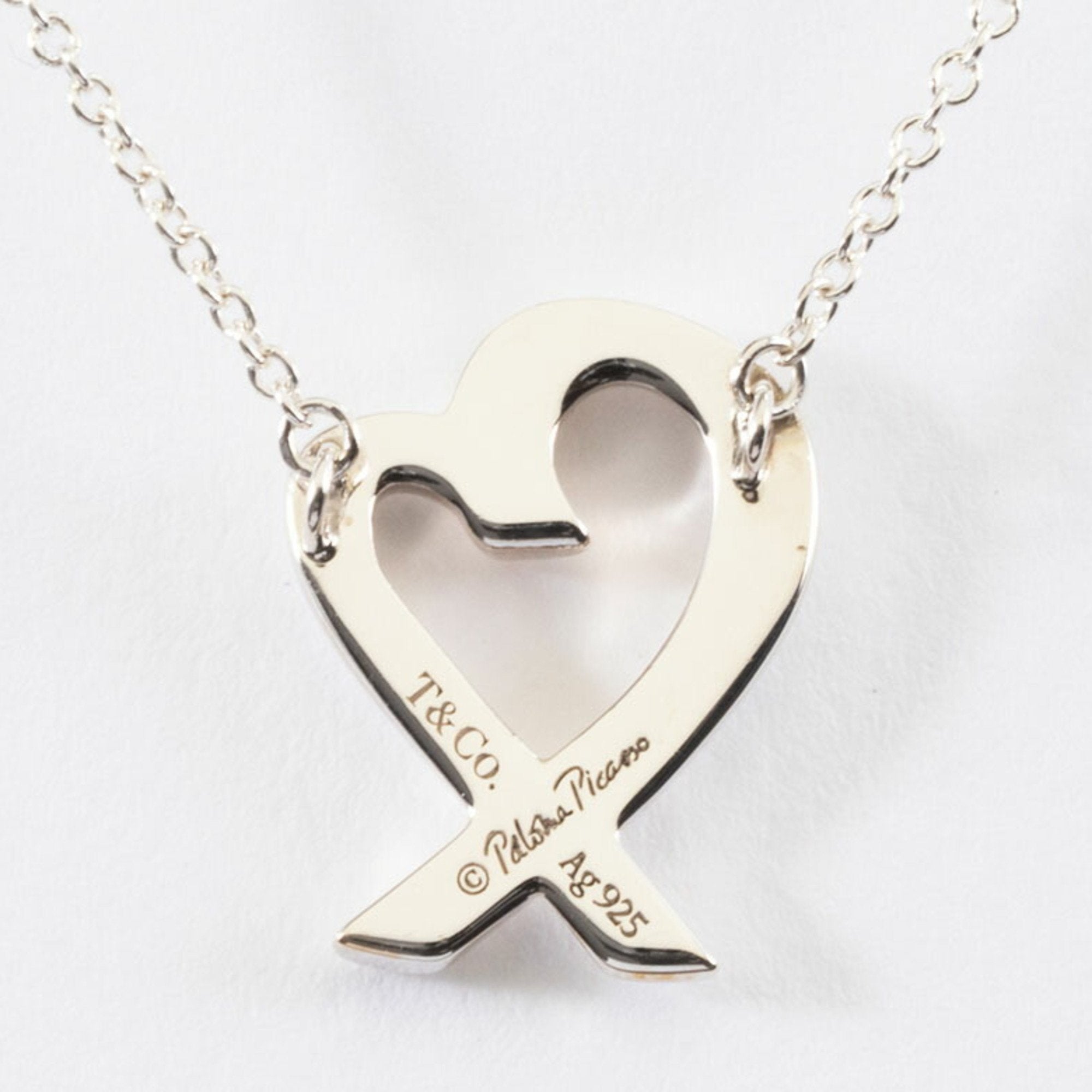 Paloma Picasso Pendant Necklace Sterling Silver