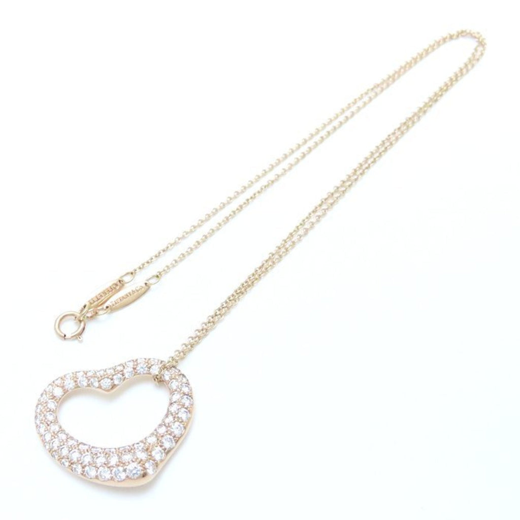 Elsa Peretti Pendant Necklace 18K Rose Gold 20mm