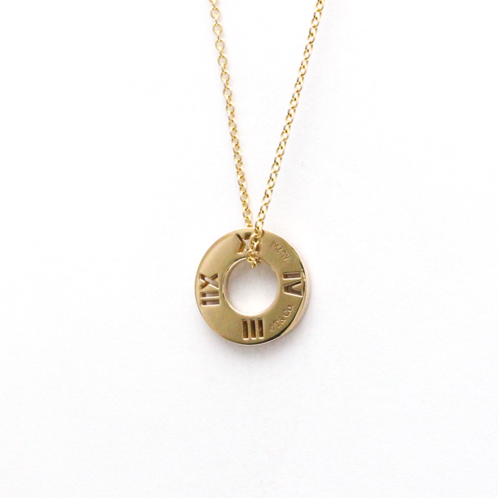 Atlas Pendant Necklace 18K Rose Gold