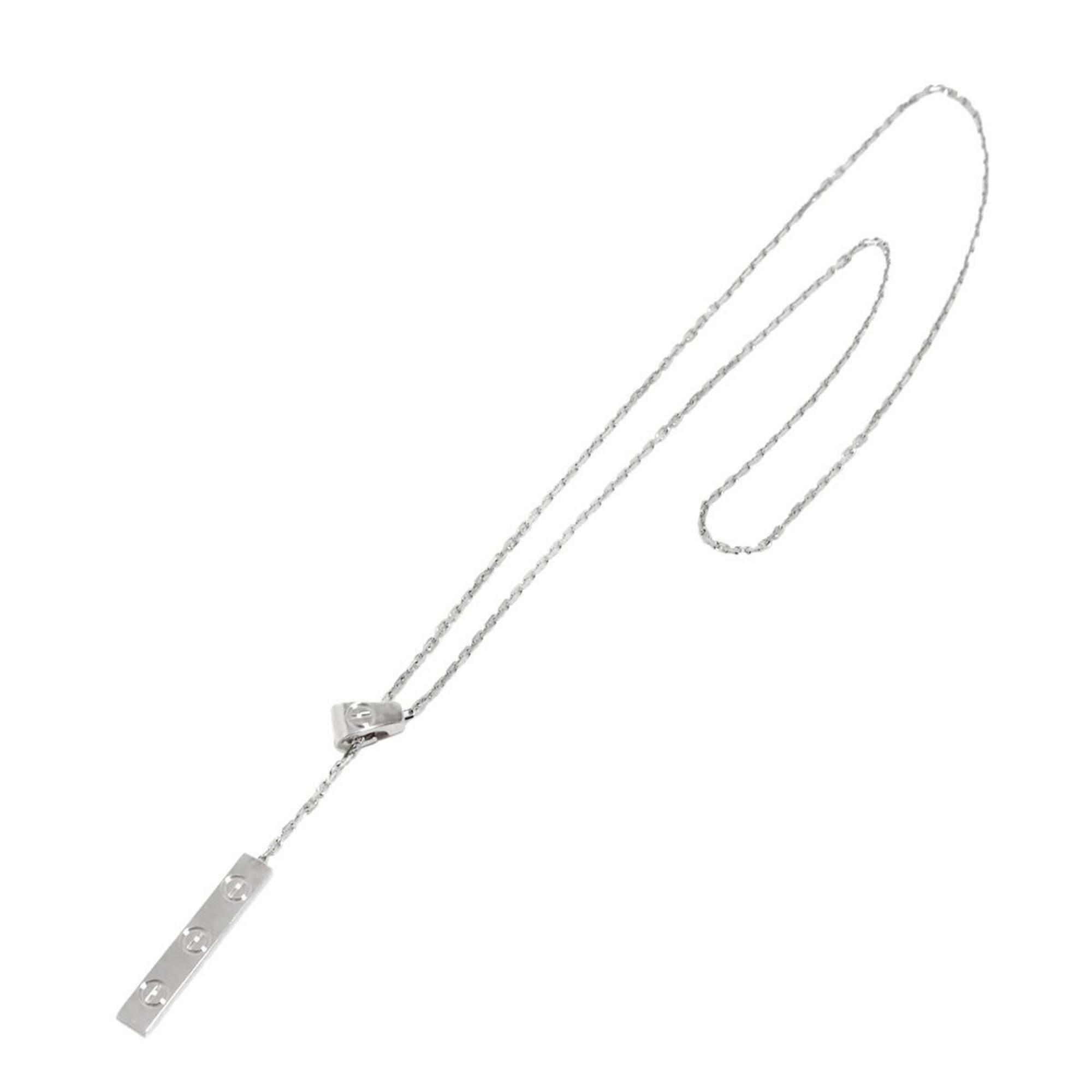 Love Pendant Necklace 18K White Gold