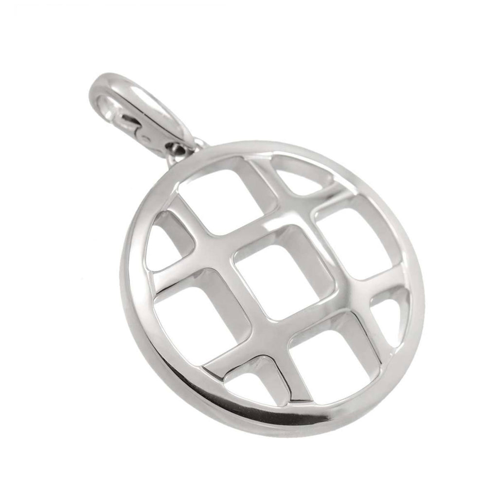 Pasha Pendant Necklace 18K White Gold