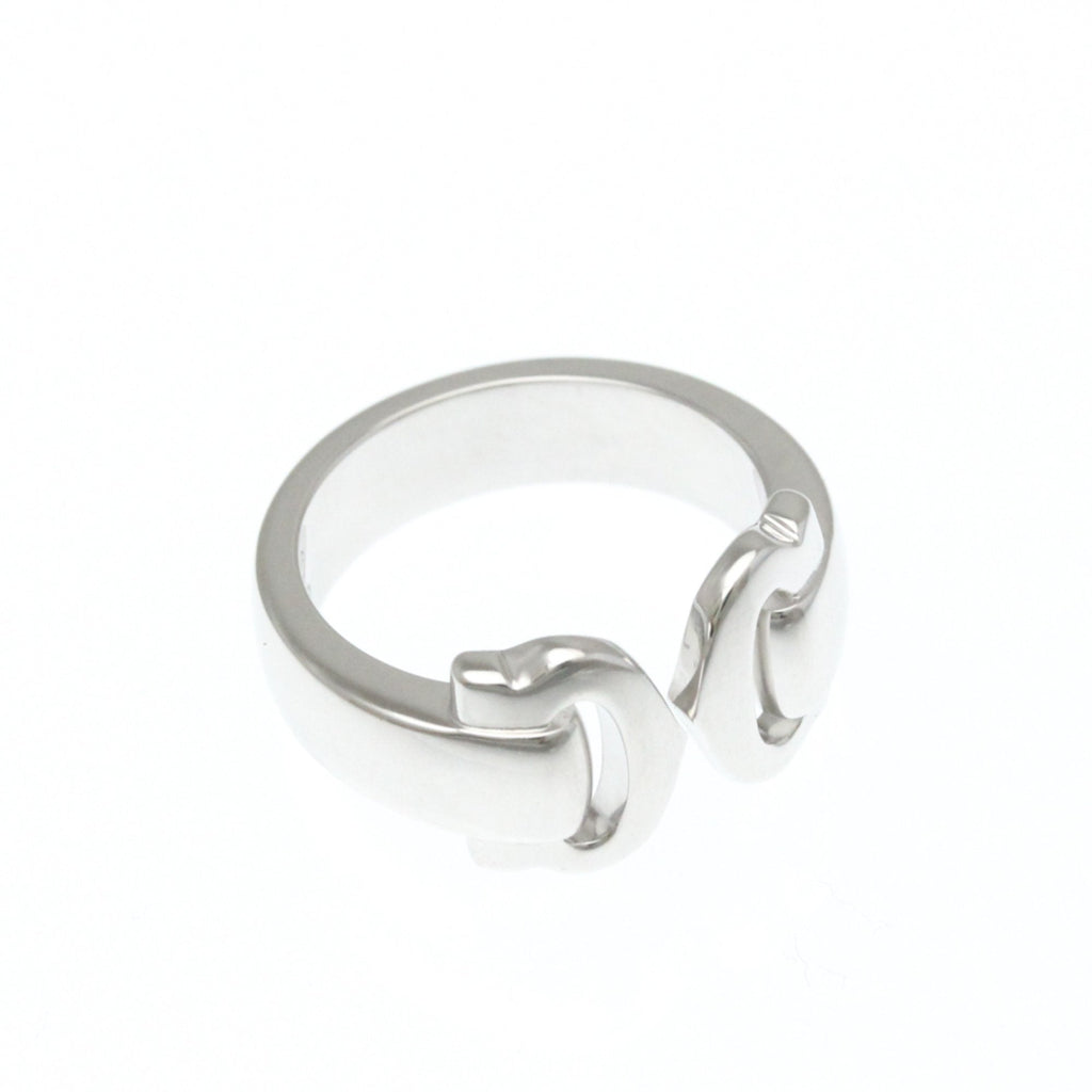 Boucle C2 Ring 18K White Gold
