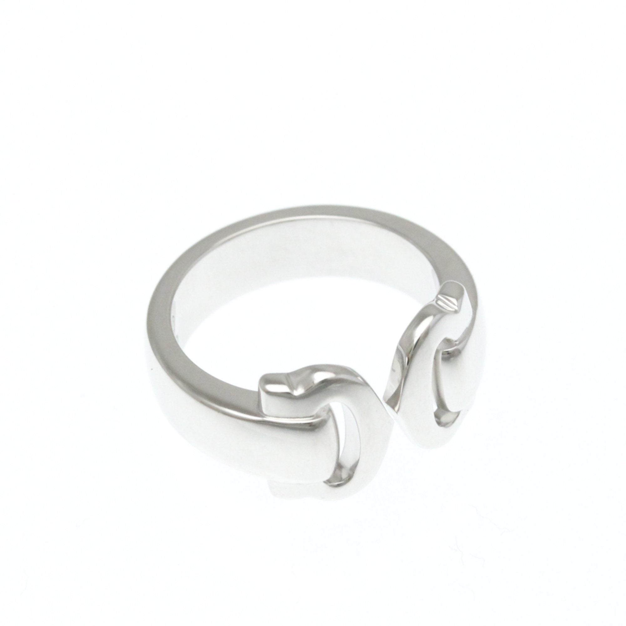 Boucle C2 Ring 18K White Gold
