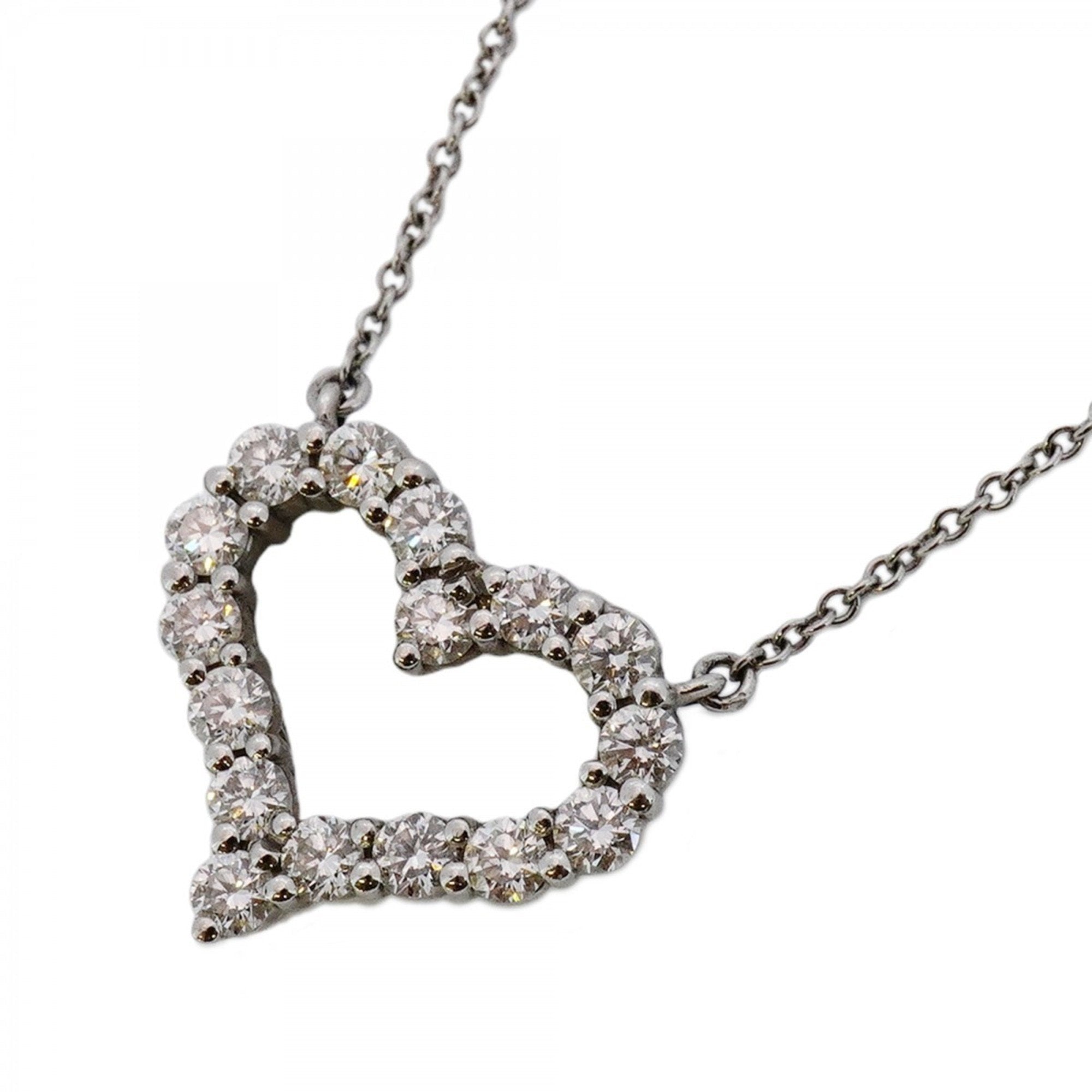 Pendant Necklace Platinum with Diamond