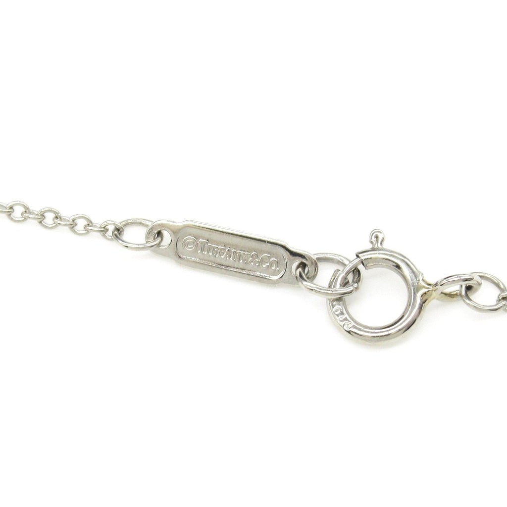 Pendant Necklace Platinum with Aquamarine and Diamond