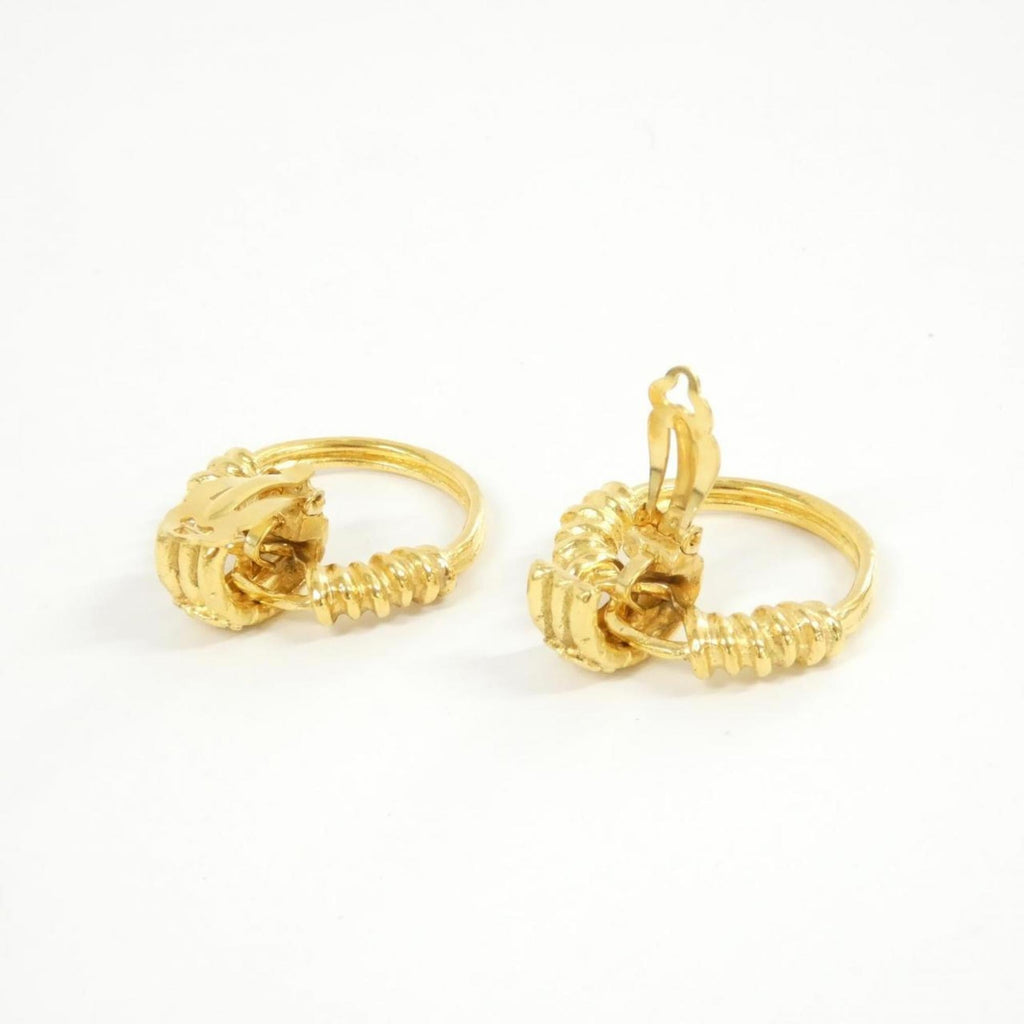 Earrings Gold-Tone Metal