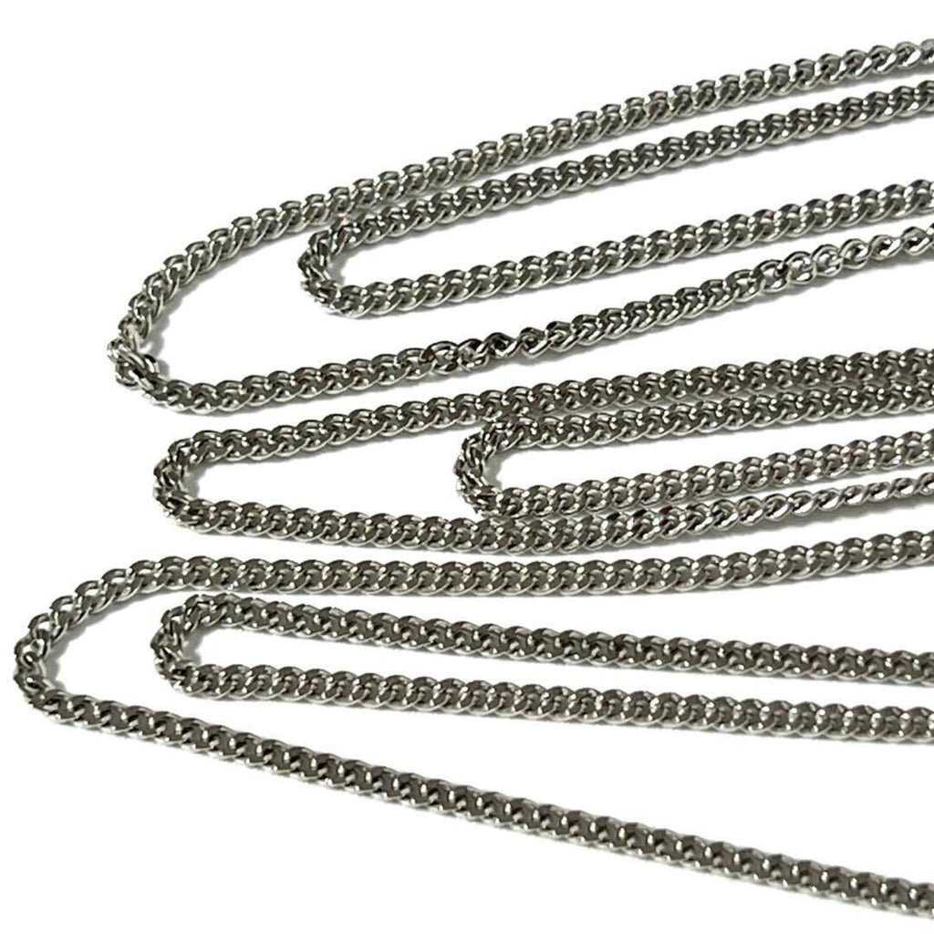 Anagram Sautoir Pendant Necklace Sterling Silver