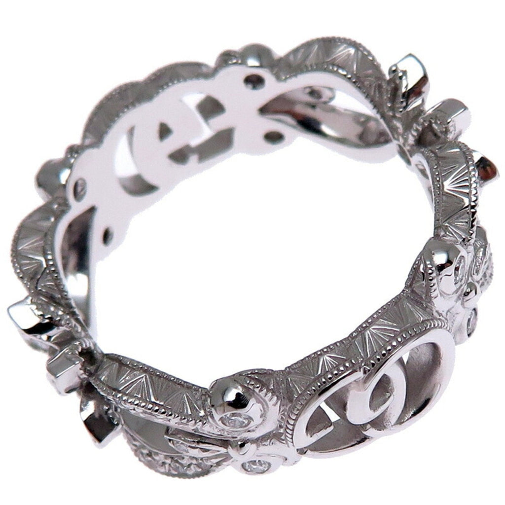 Ring 18K White Gold with Diamond