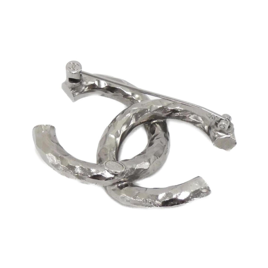Brooch Sterling Silver with Crystal