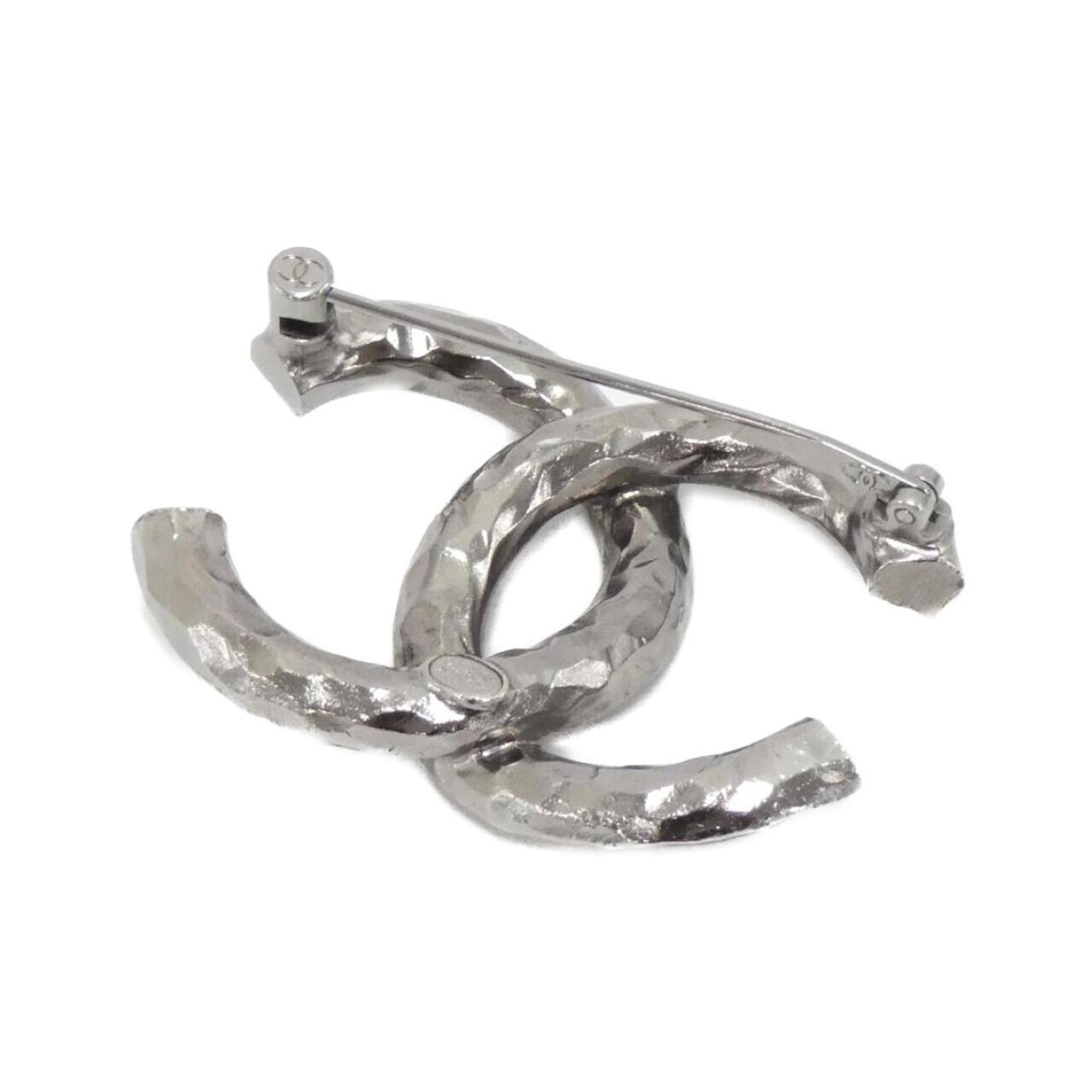 Brooch Sterling Silver with Crystal