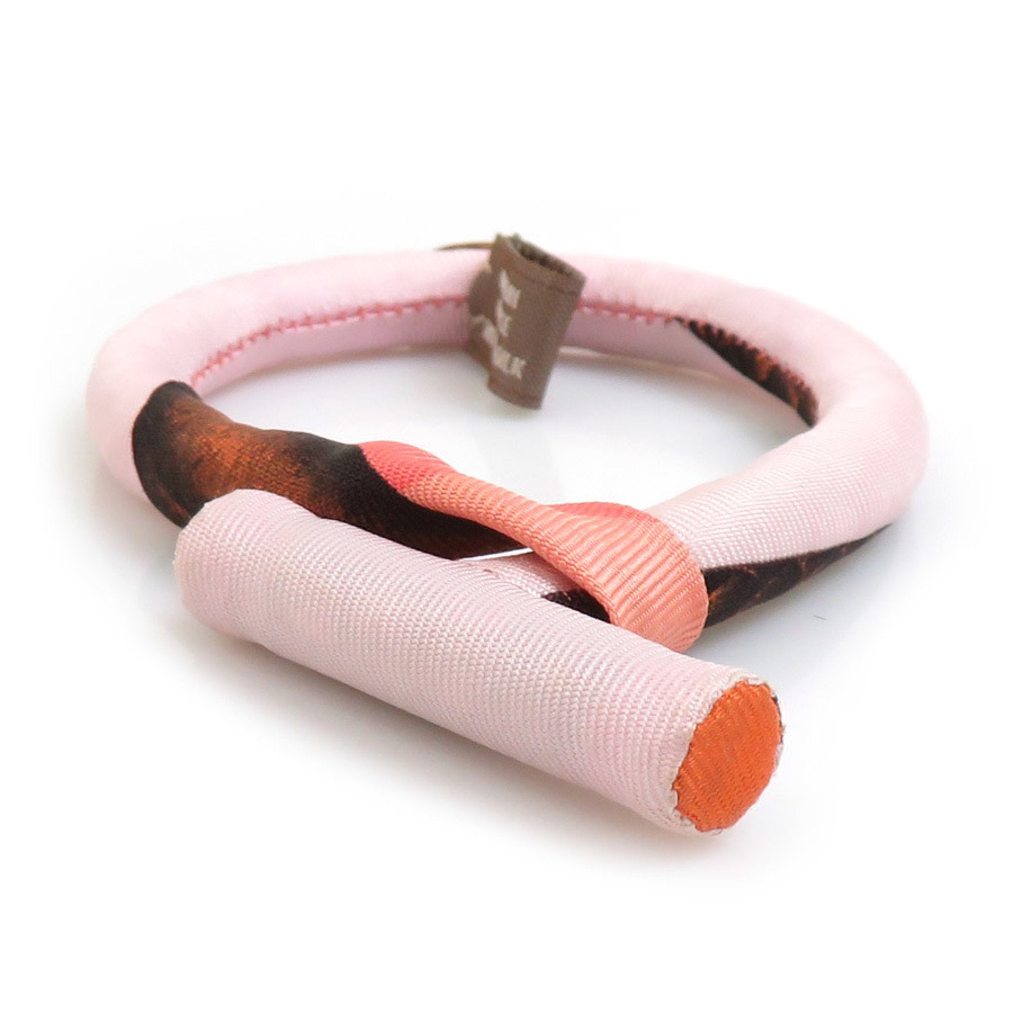 Petit H Bracelet Silk Multi Color Pink