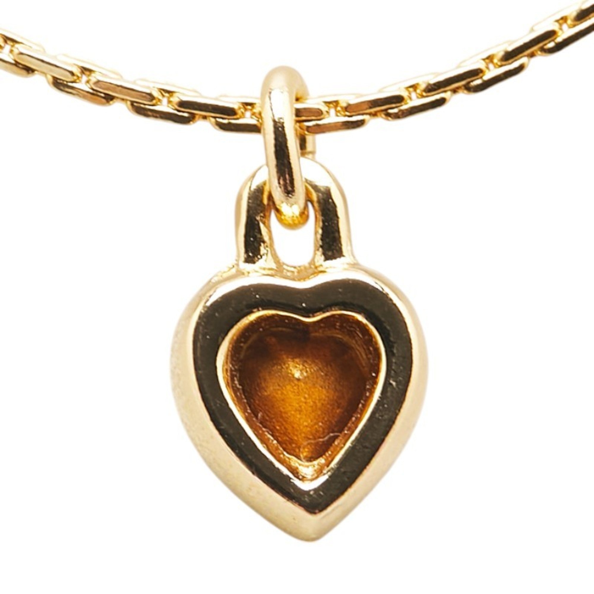 Pendant Necklace Rhinestone Gold