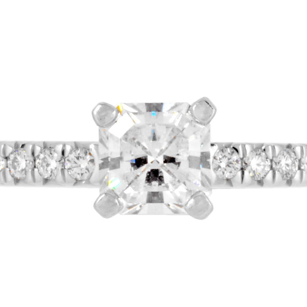 Ring Platinum with Diamond