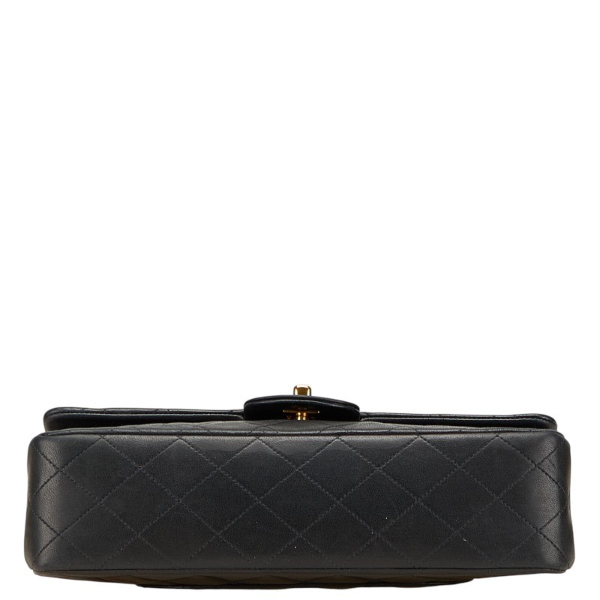 Vintage Classic Double Flap Bag Quilted Lambskin Medium