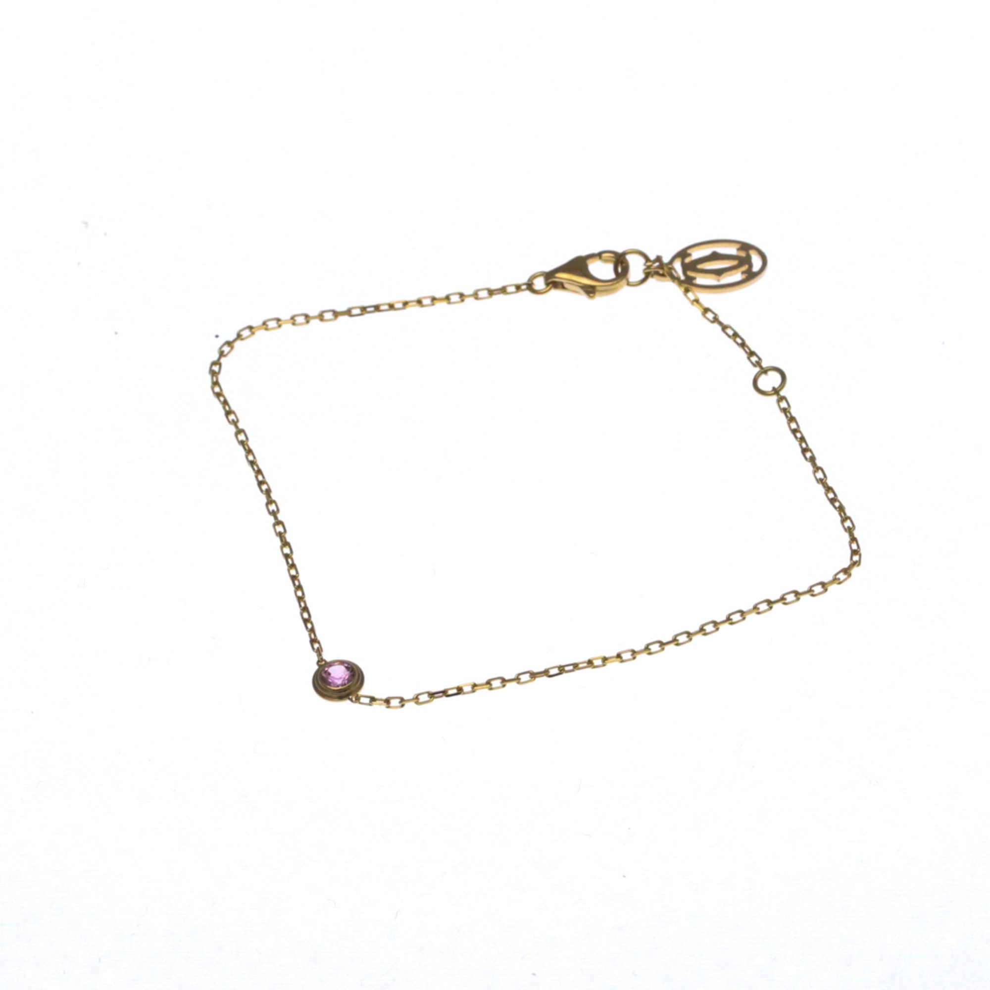 Bracelet 18K Rose Gold with Sapphire