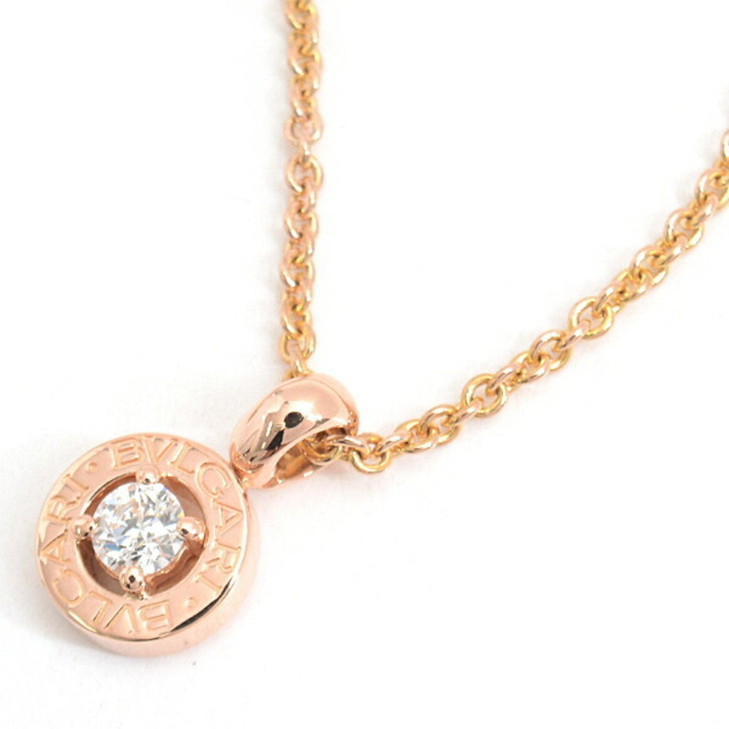 Pendant Necklace 18K Rose Gold with Diamond