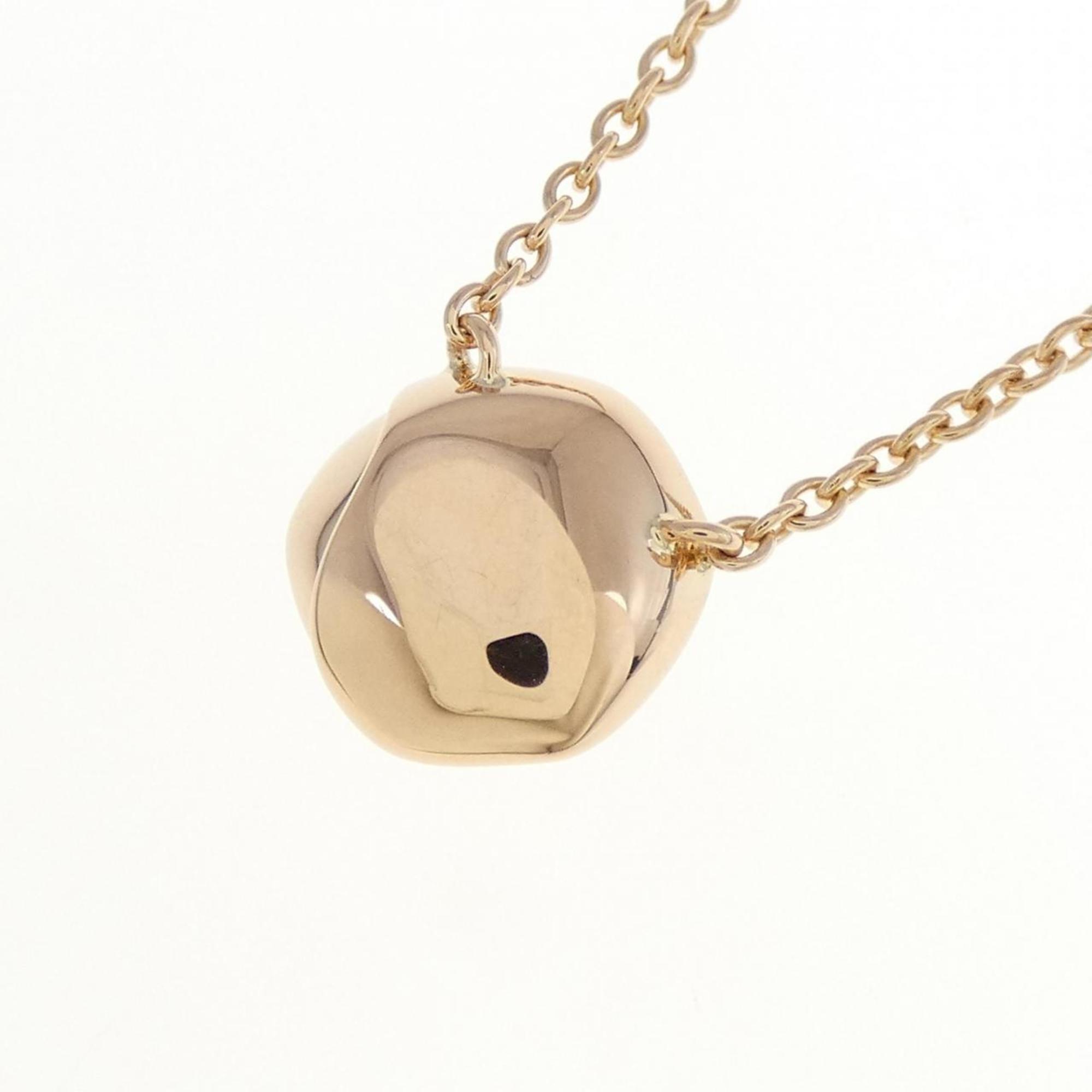 Pendant Necklace 18K Rose Gold with Diamond
