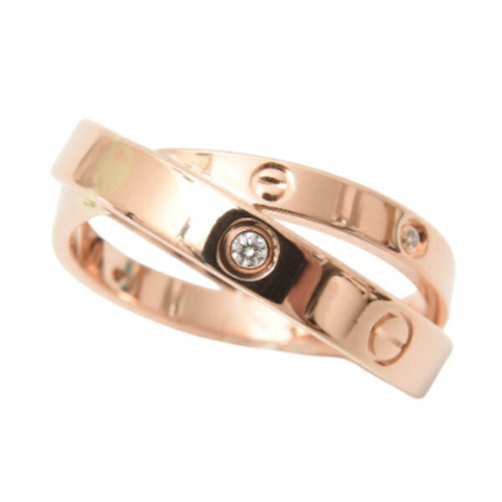 Love Ring 18K Rose Gold with Diamond