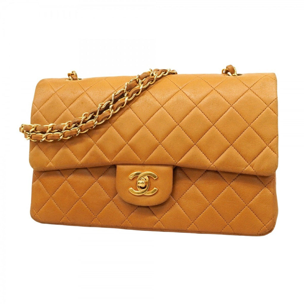 Vintage Classic Double Flap Bag Quilted Lambskin Medium