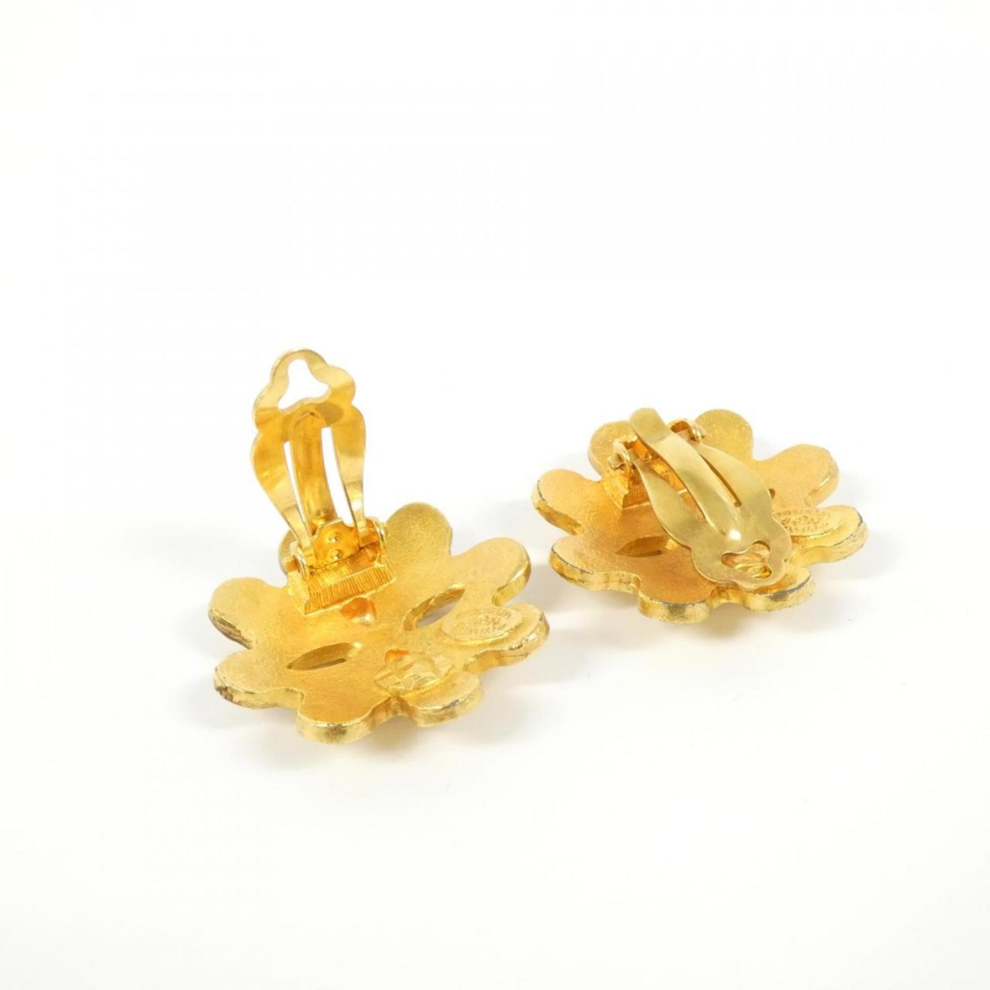 Earrings Gold-Tone Metal