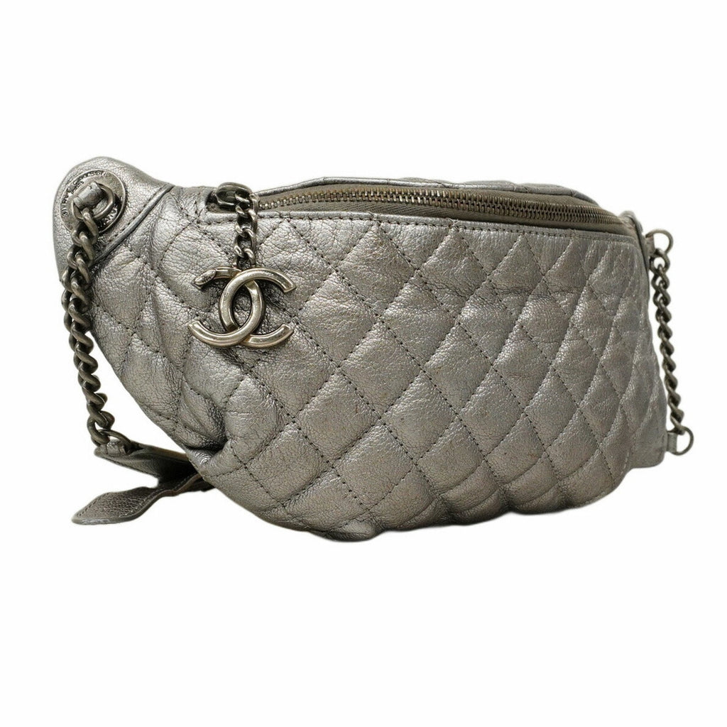 Banane Waist Bag Quilted Leather
