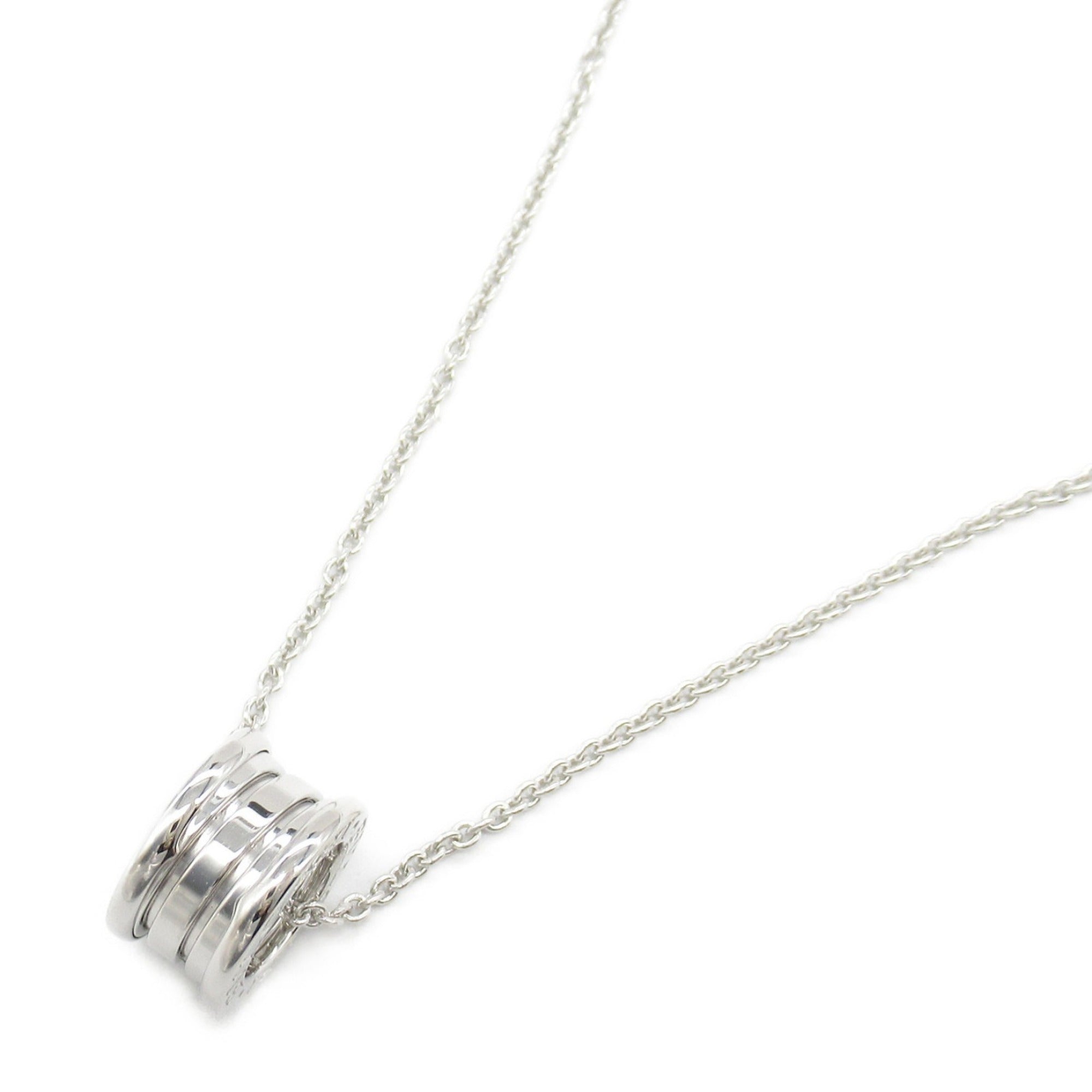 B.Zero1 Pendant Necklace 18K White Gold