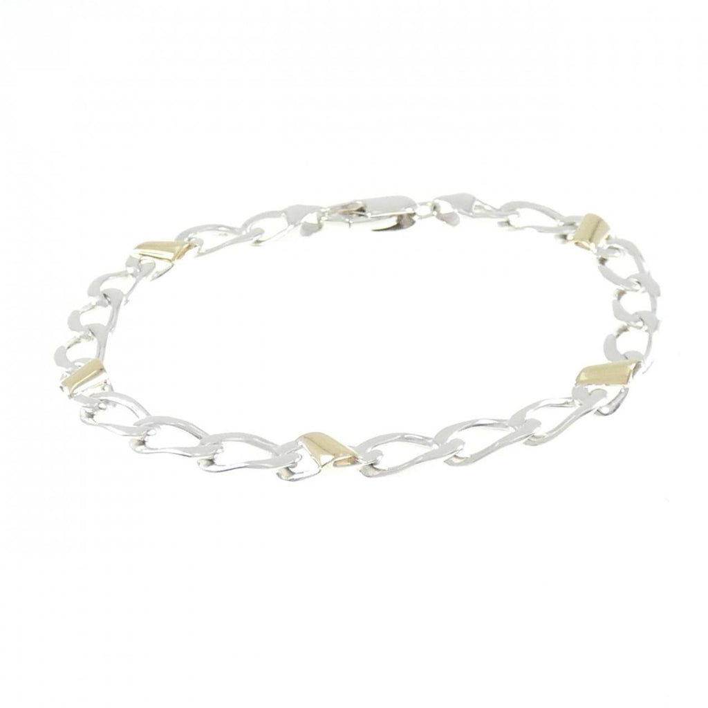 Bracelet Sterling Silver and 18K Yellow Gold