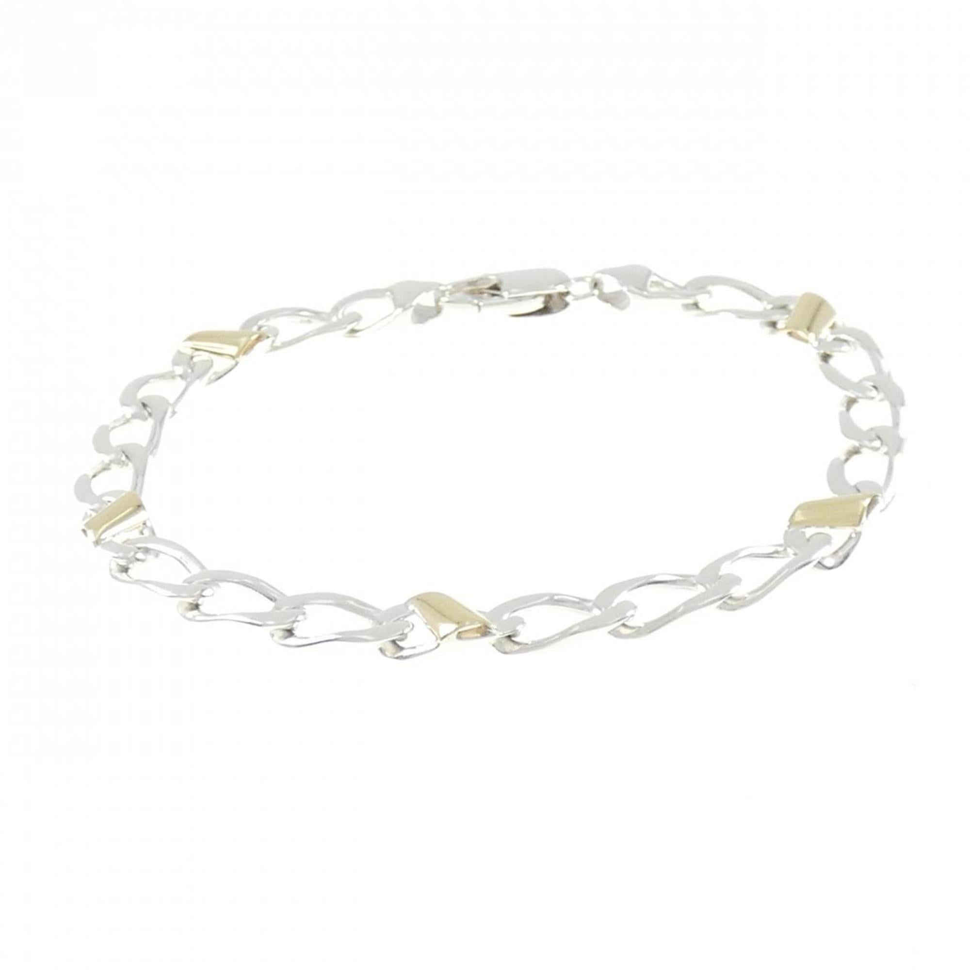 Bracelet Sterling Silver and 18K Yellow Gold