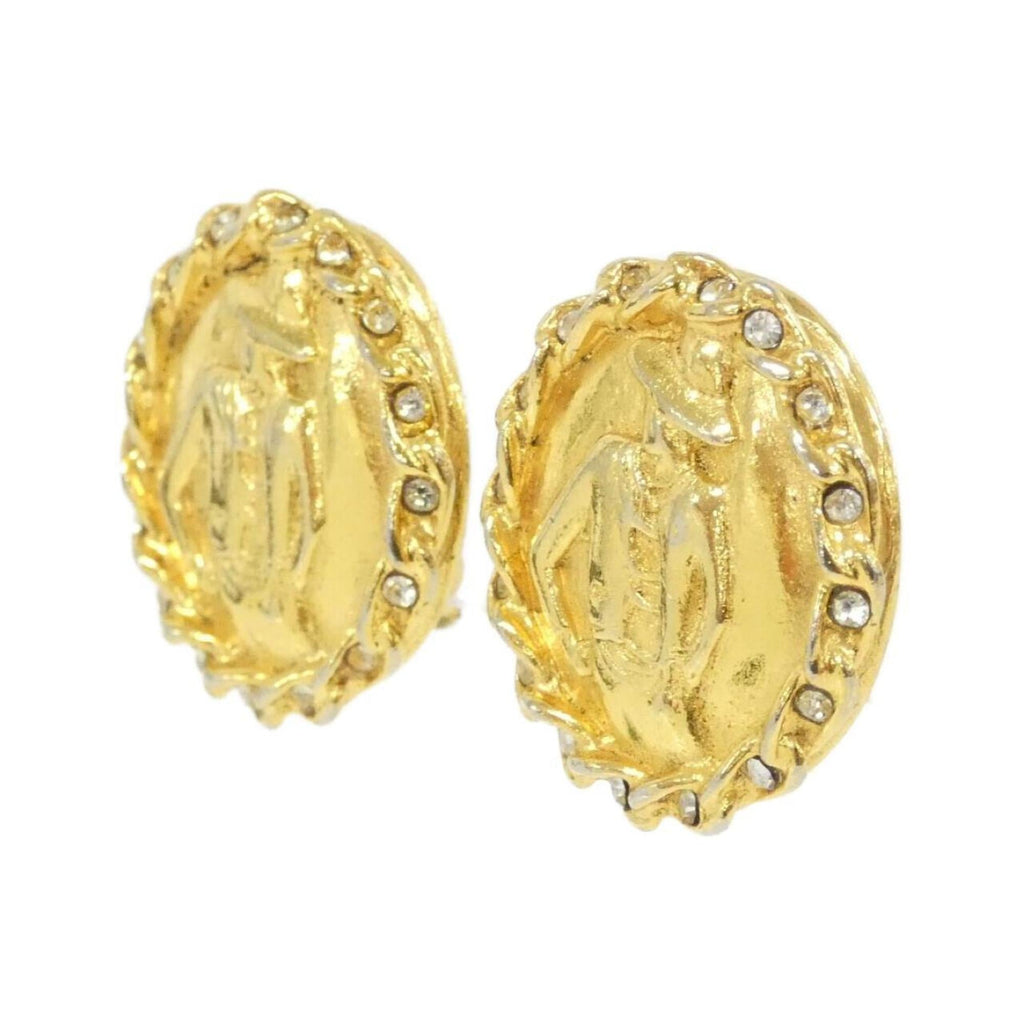 Earrings Gold-Tone Metal