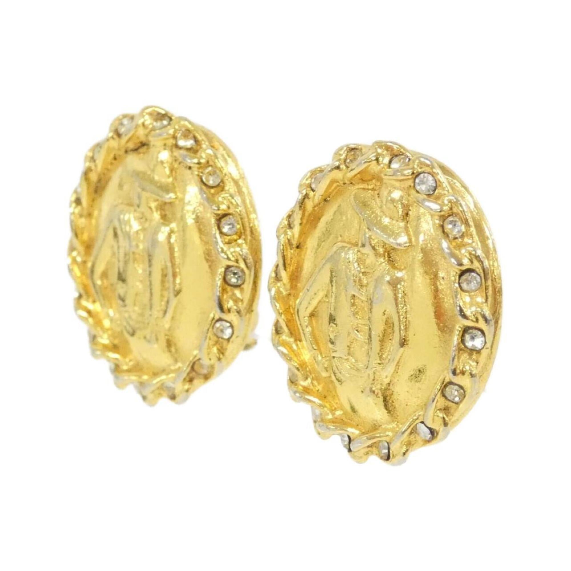 Earrings Gold-Tone Metal