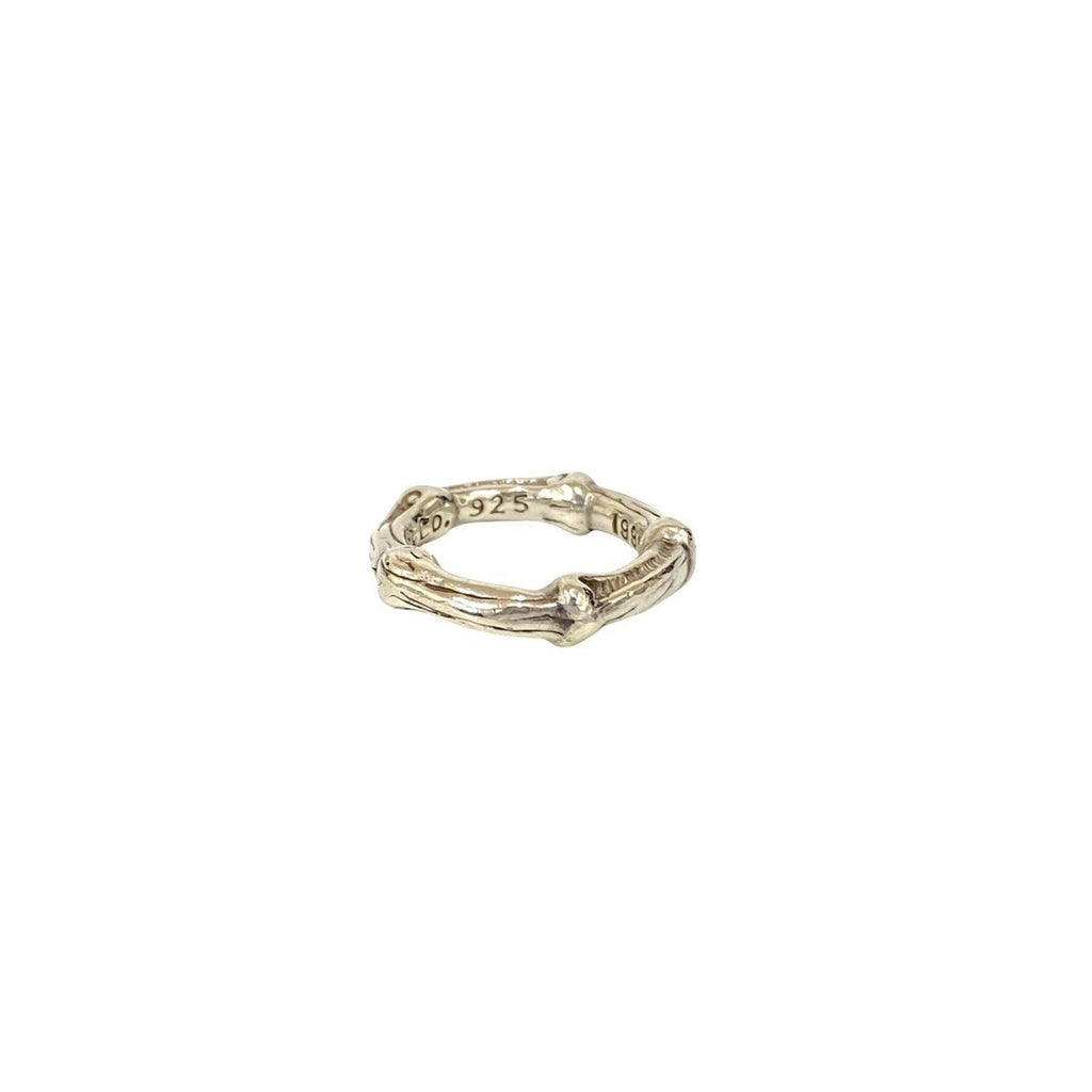 Bamboo Ring Sterling Silver