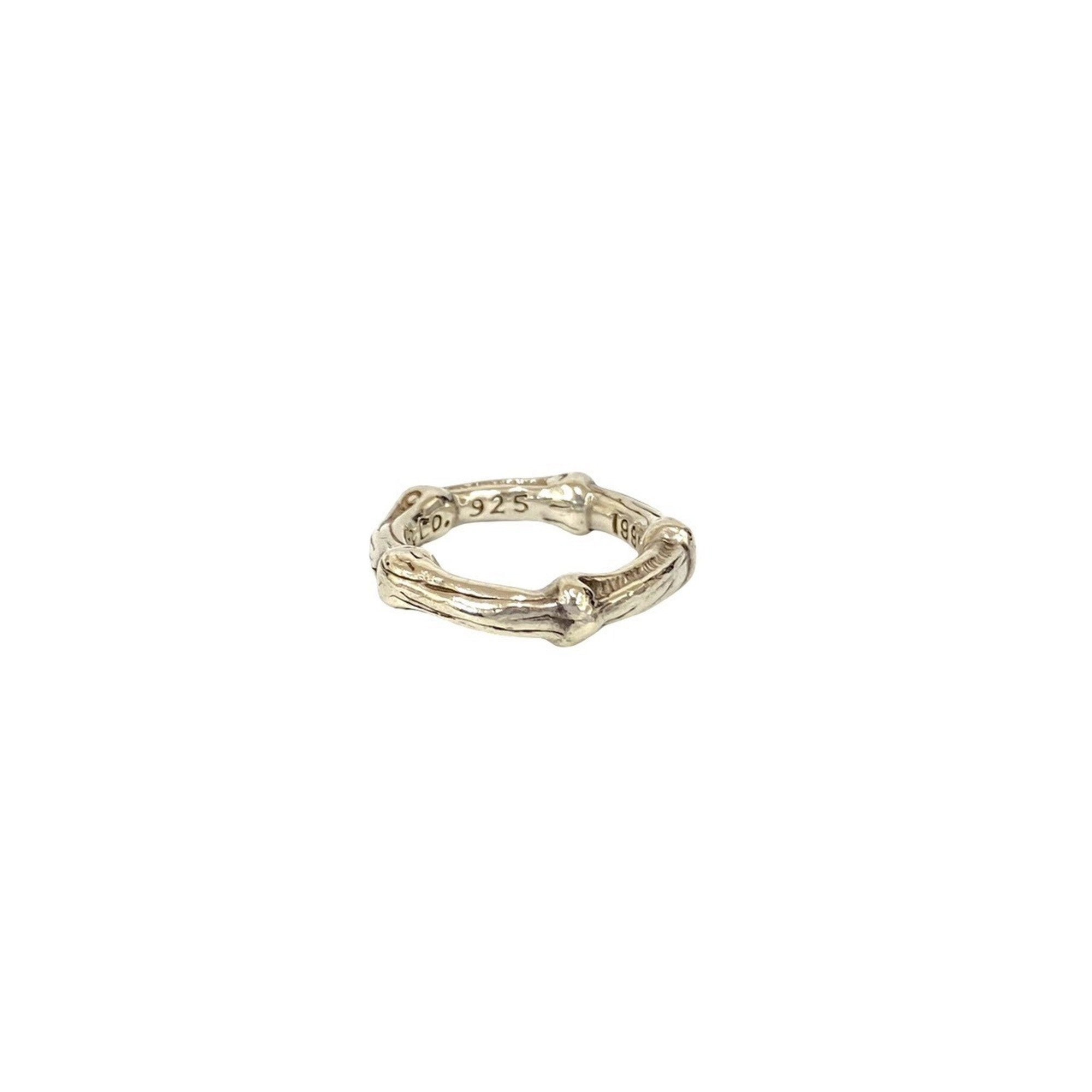 Bamboo Ring Sterling Silver