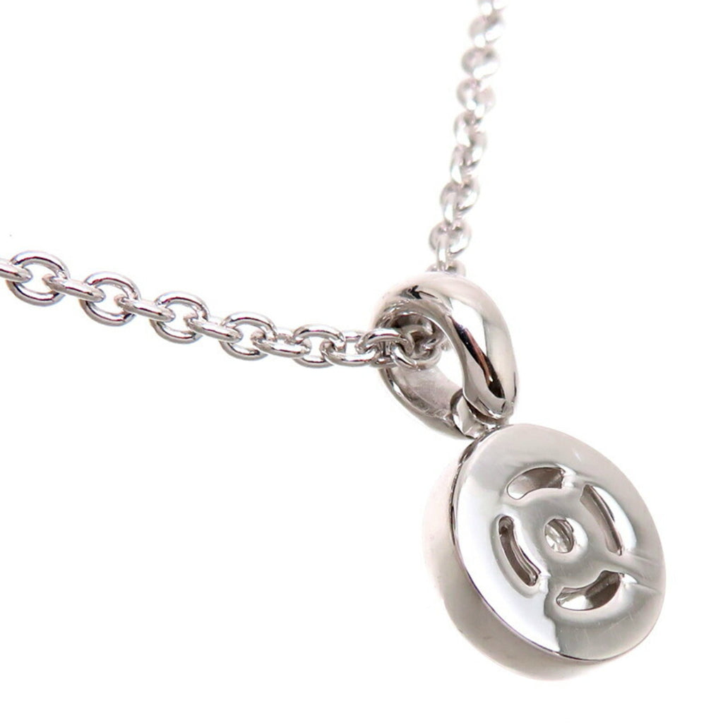 Pendant Necklace 18K White Gold with Diamond