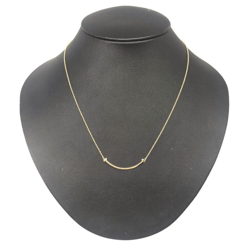 T Smile Pendant Necklace