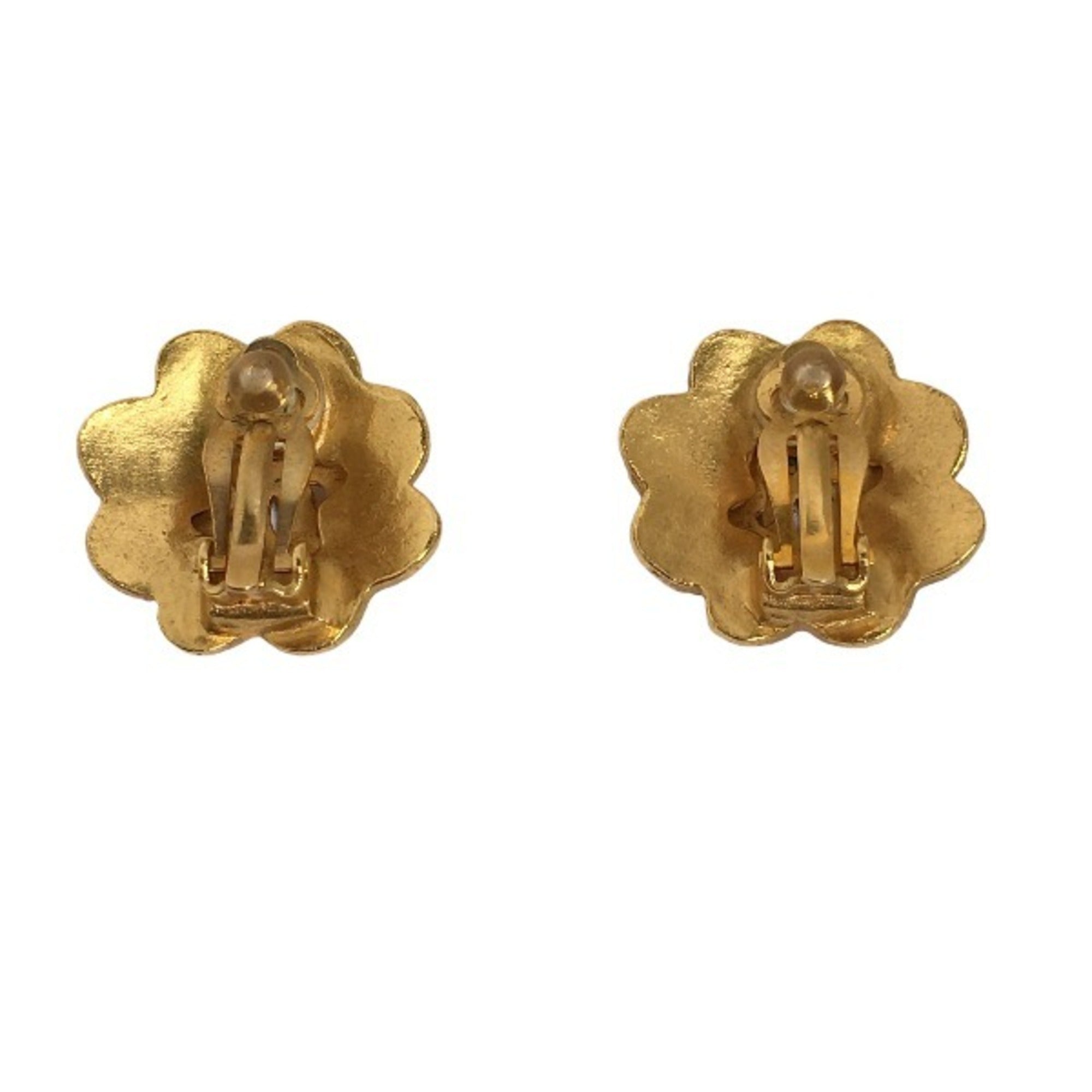 Earrings Gold-Tone Metal