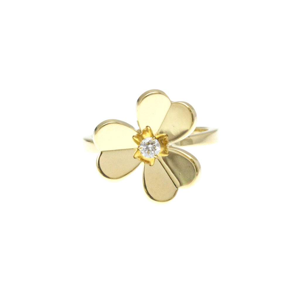 Frivole Ring 18K Yellow Gold with Diamond Small