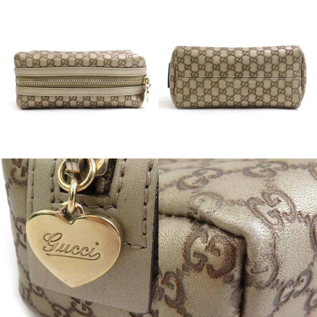 Wristlet Clutch Guccissima Leather