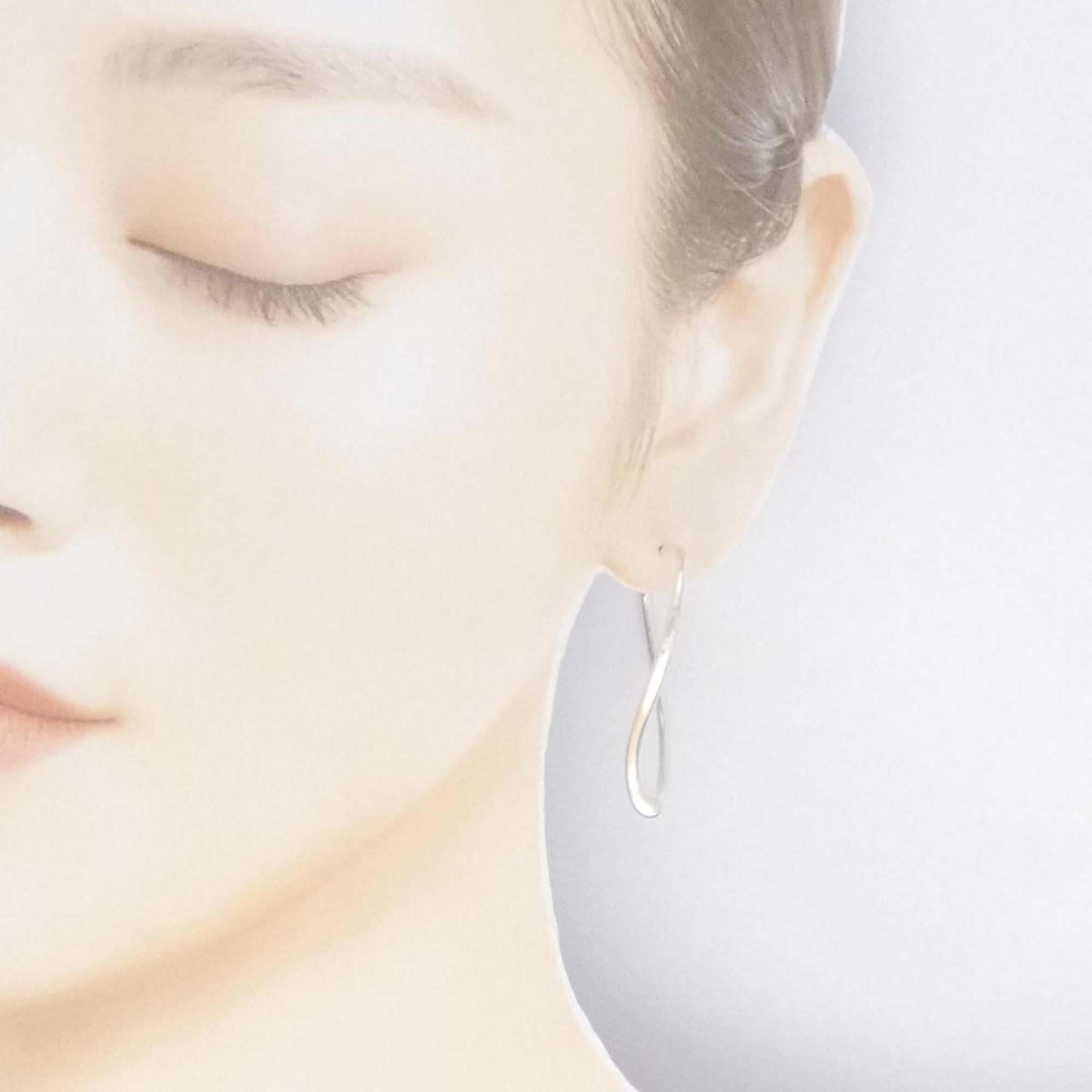 Open Heart Earrings 40.9mm