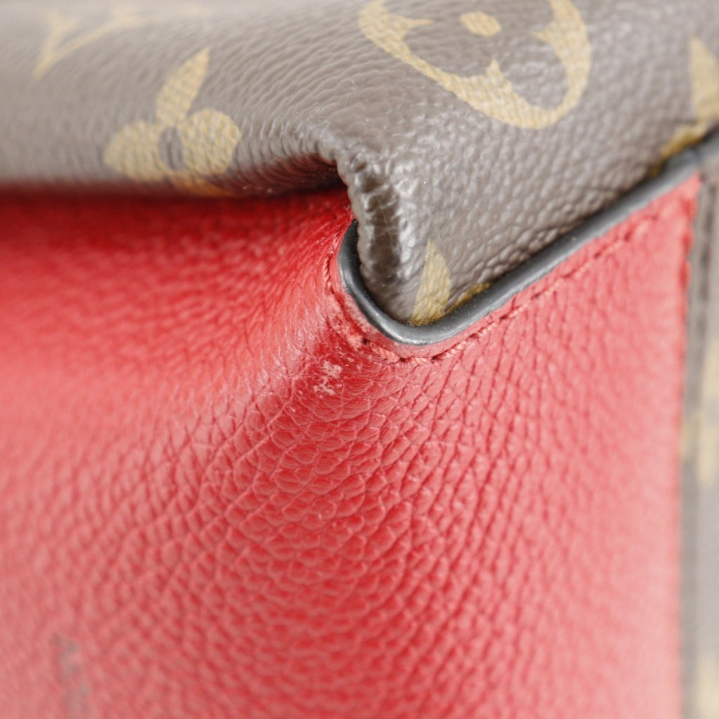 Soufflot Tote Monogram Canvas with Leather BB