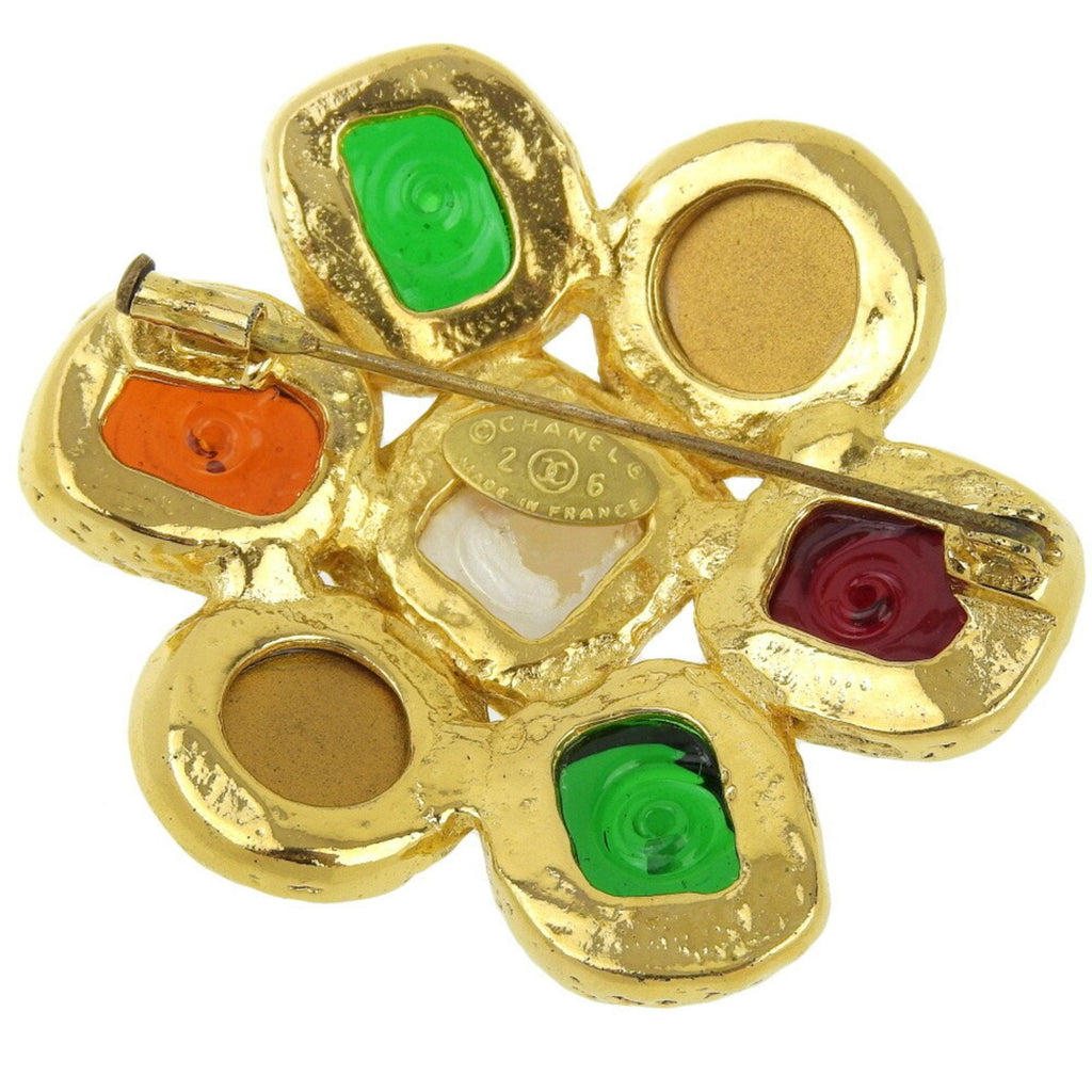 Gripoa Brooch Gold