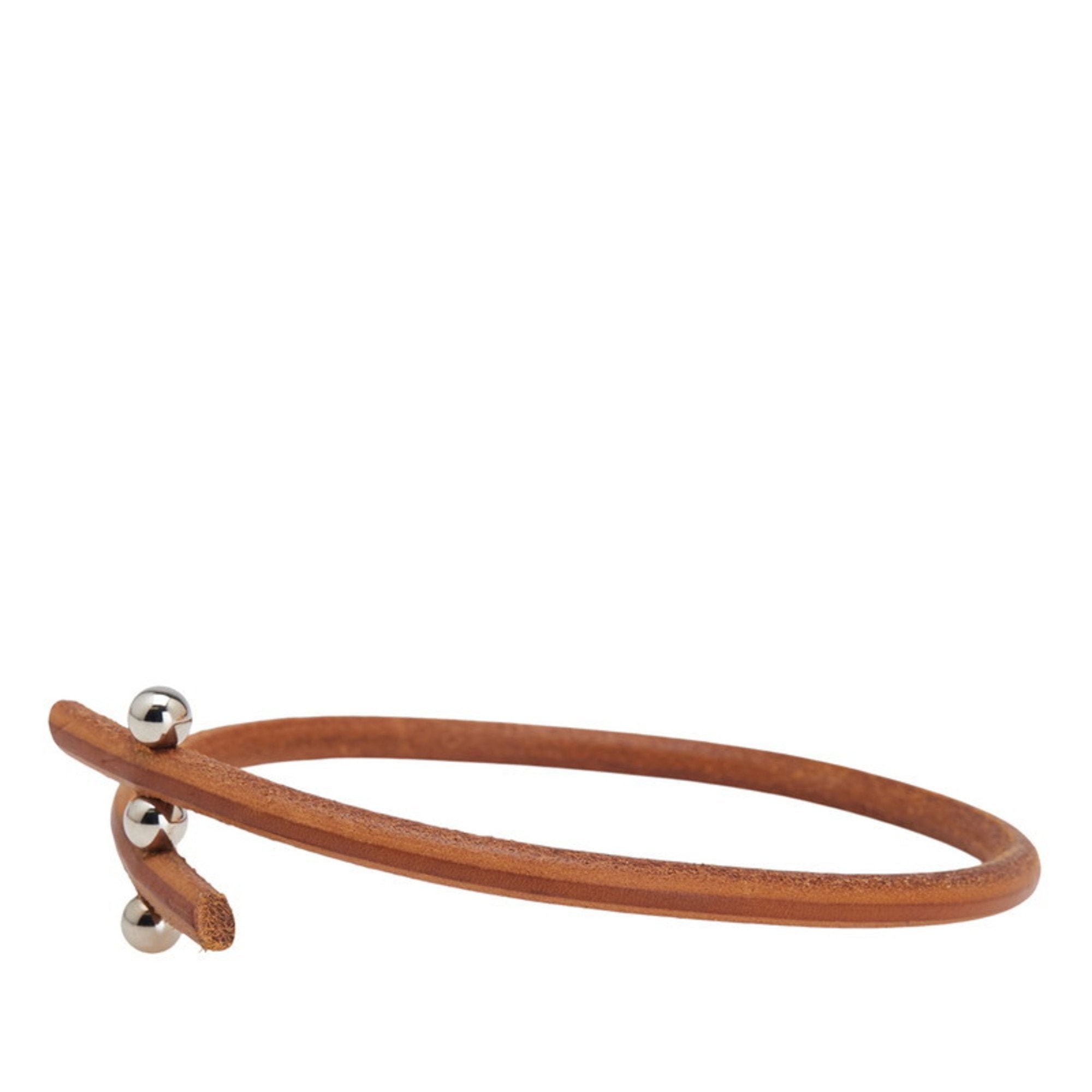 Bracelet Metal Brown and Silver