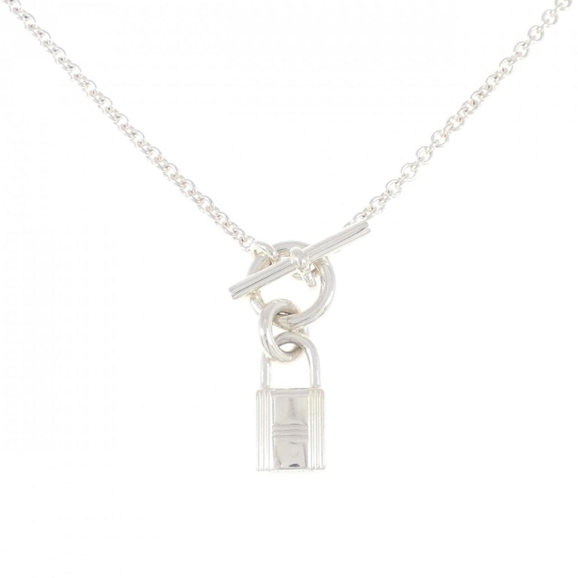 Amulet Padlock Pendant Necklace Sterling Silver